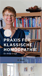 Mobile Screenshot of homoeopathie-enigk.de
